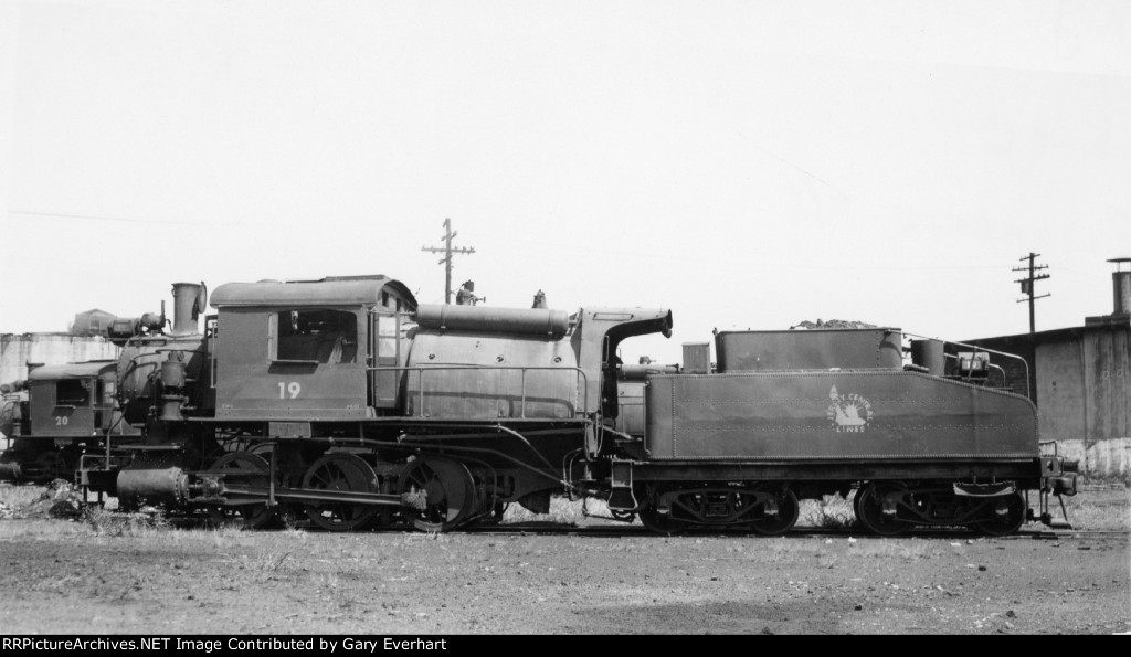 CNJ 0-6-0C #19 - Central RR of New Jersey
